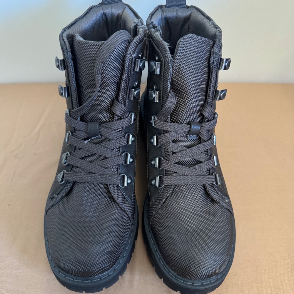 Cliffs by White Mountain Womens Brown Combat Boots Maximal Sz 6.5M‎ Lug Sole